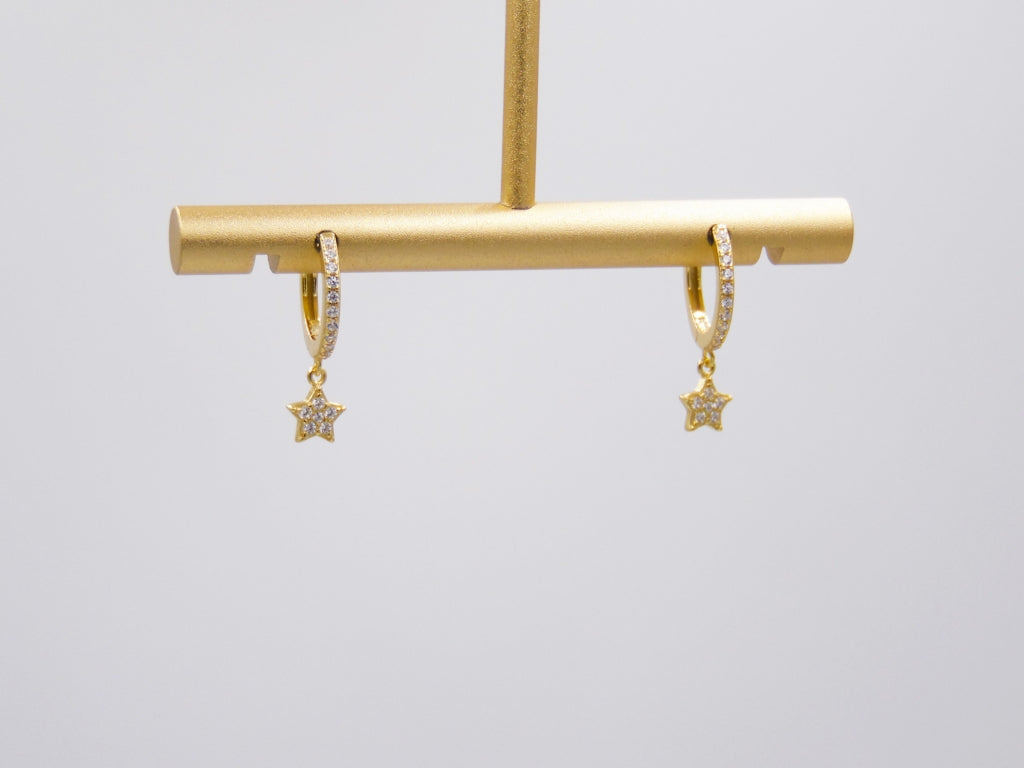 Arracada Estrella Dorada