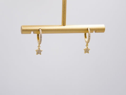 Arracada Estrella Dorada