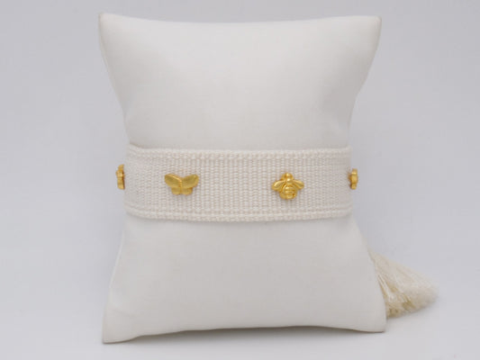 Pulseras De Tejido Con Charms