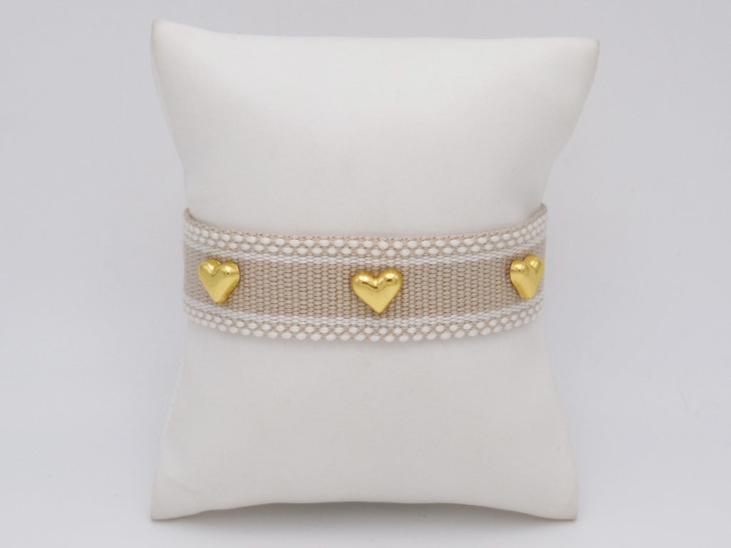 Pulseras De Tejido Con Charms