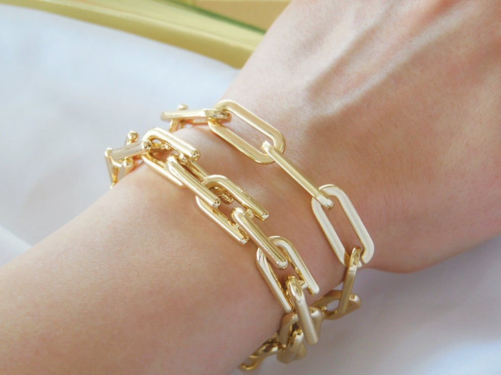 Paperclip Bracelet Oversize