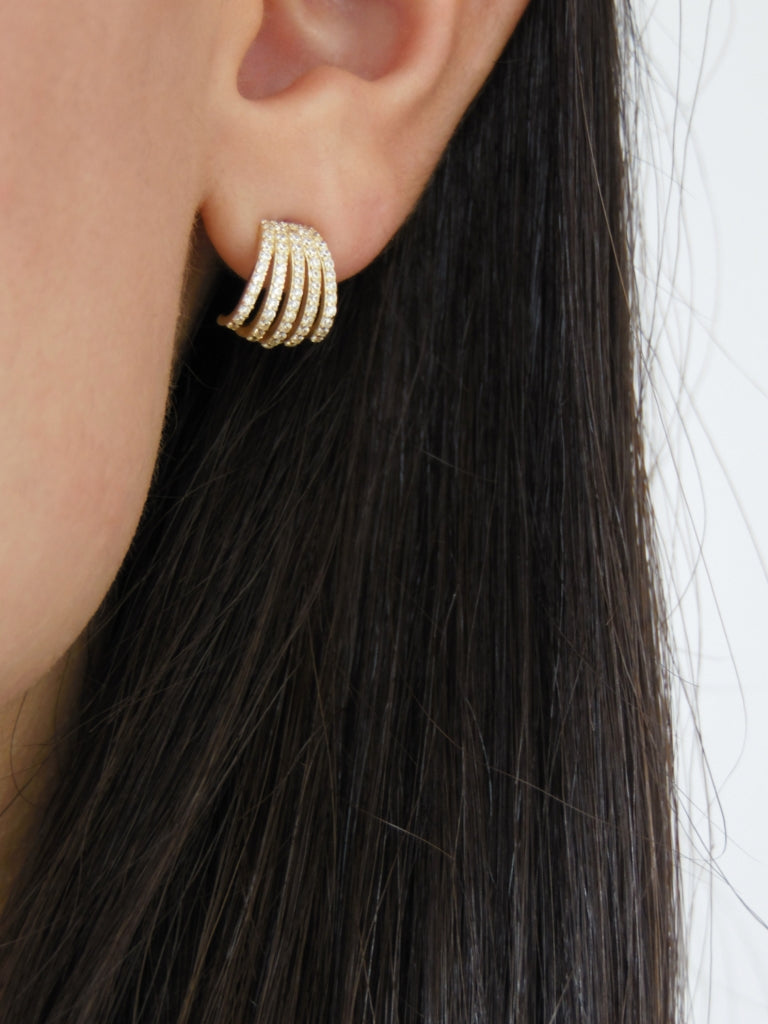 ARETE 5 LINEAS DE ZIRCONIAS