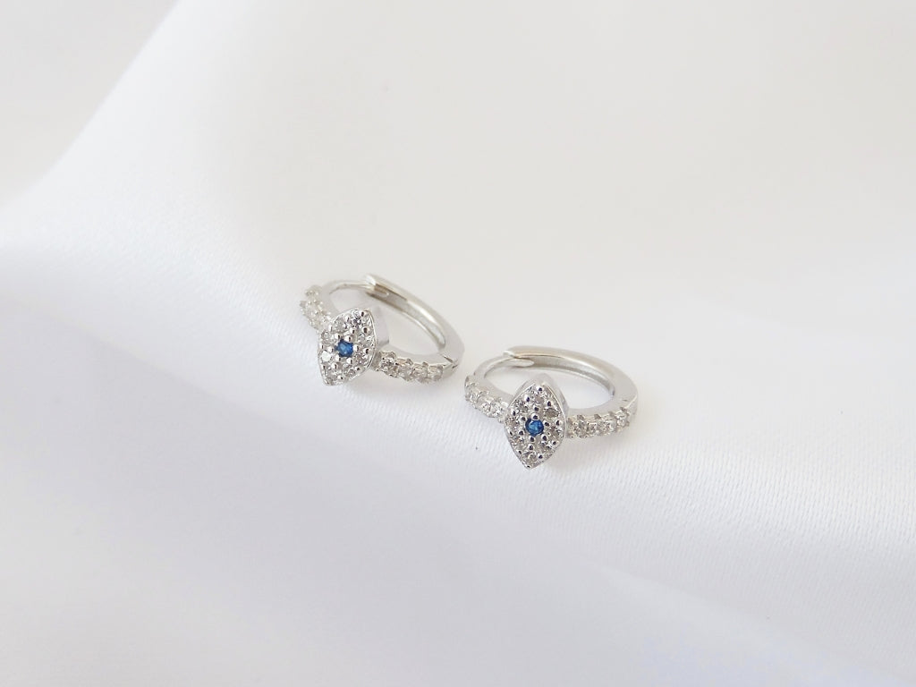Blue Eye Mini Hoop