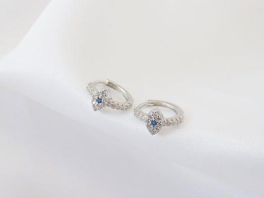 Blue Eye Mini Hoop