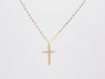 Load image into Gallery viewer, COLLAR CRUZ CON ZIRCONIAS
