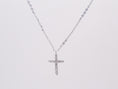 Load image into Gallery viewer, COLLAR CRUZ CON ZIRCONIAS
