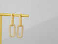 Cargar la imagen en la vista de la galería, Gold Double Hoops
