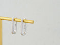 Cargar la imagen en la vista de la galería, Silver Double Hoops
