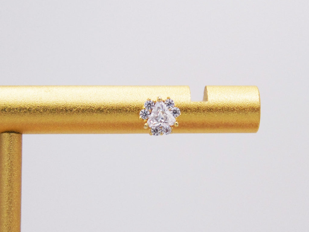 ARETES DE ORO 14K